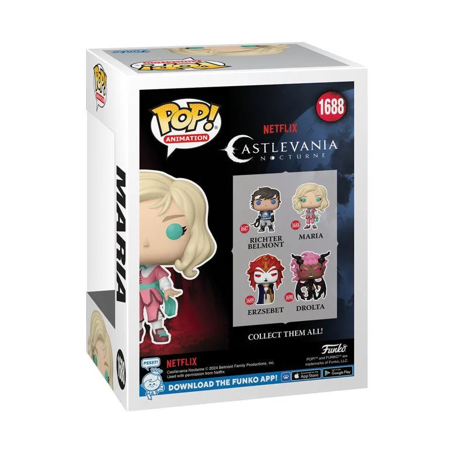 FUN80272 Castlevania: Nocturne - Maria Pop! Viny - Funko - Titan Pop Culture