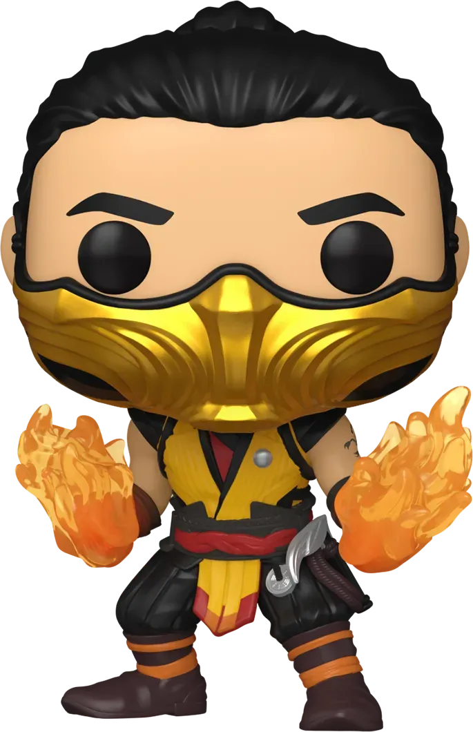 FUN80274 Mortal Kombat 1 - Scorpion (Fire Hands) Pop! Vinyl - Funko - Titan Pop Culture