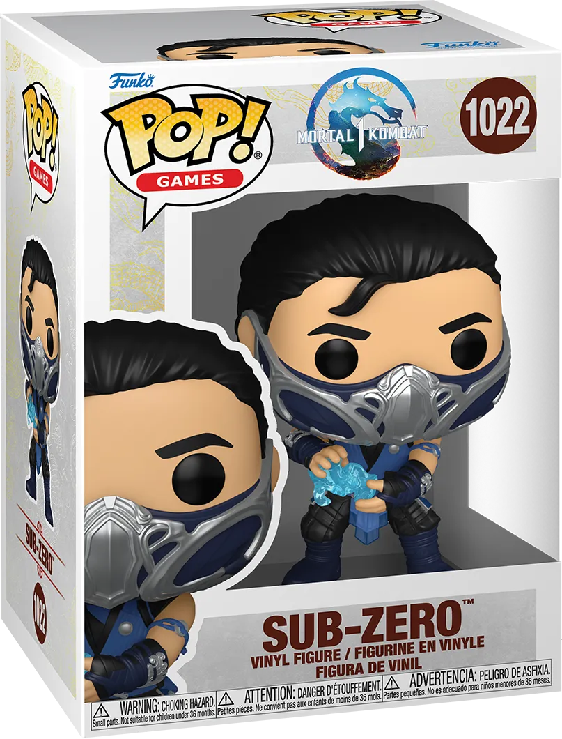 FUN80275 Mortal Kombat 1 - Sub-Zero (Ice Hands) Pop! Vinyl - Funko - Titan Pop Culture