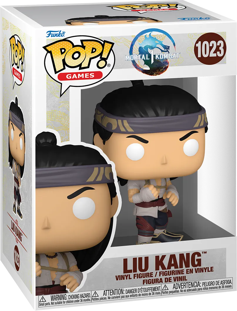 FUN80276 Mortal Kombat 1 - Liu Kang (God of Fire) Pop! Vinyl - Funko - Titan Pop Culture