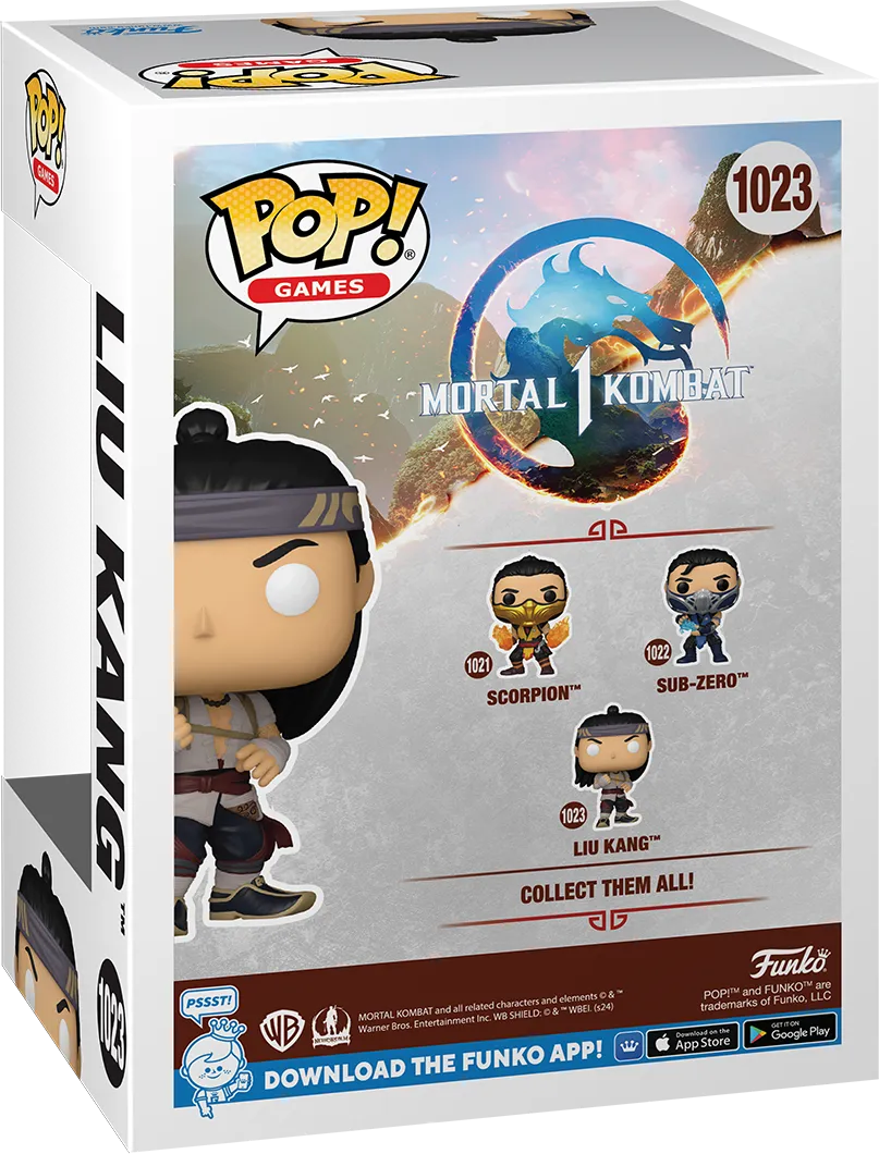 FUN80276 Mortal Kombat 1 - Liu Kang (God of Fire) Pop! Vinyl - Funko - Titan Pop Culture