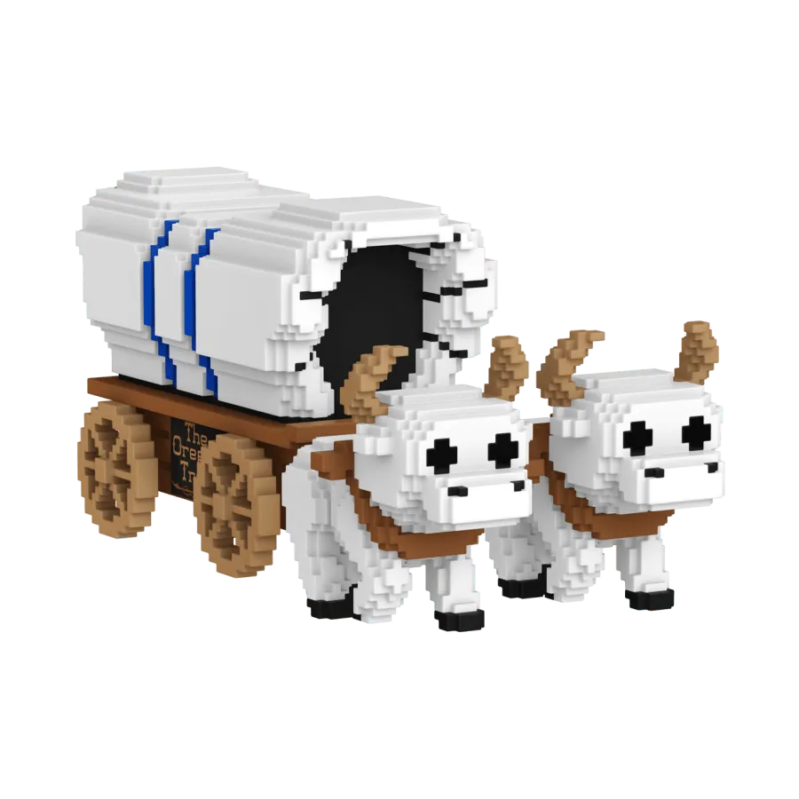 FUN80280 Oregon Trail - Ox & Wagon Pop! Ride - Funko - Titan Pop Culture