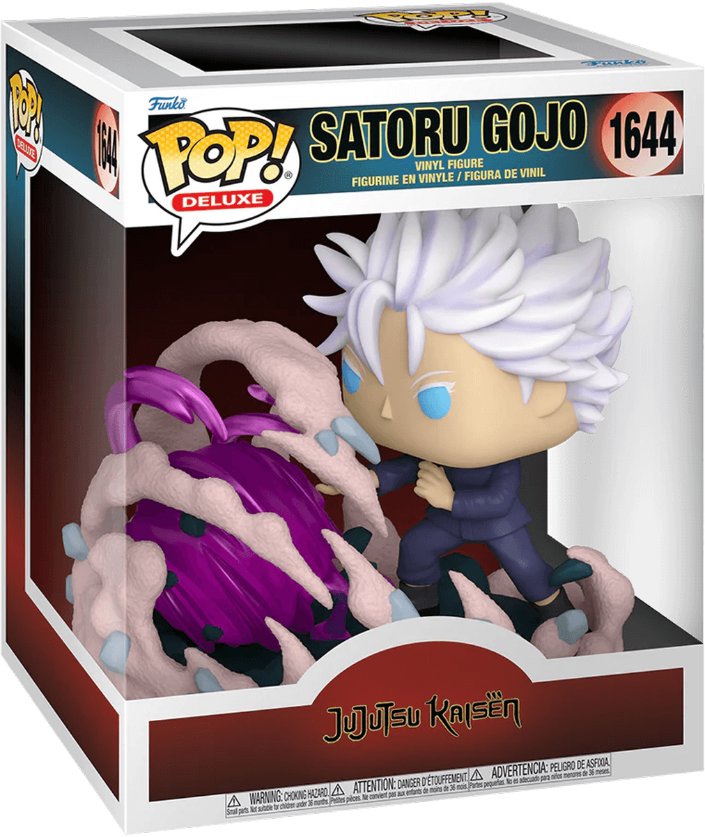 FUN80284 Jujutsu Kaisen - Saroru Gojo using Hollow Technique: Purple Pop! Deluxe - Funko TBA - Titan Pop Culture