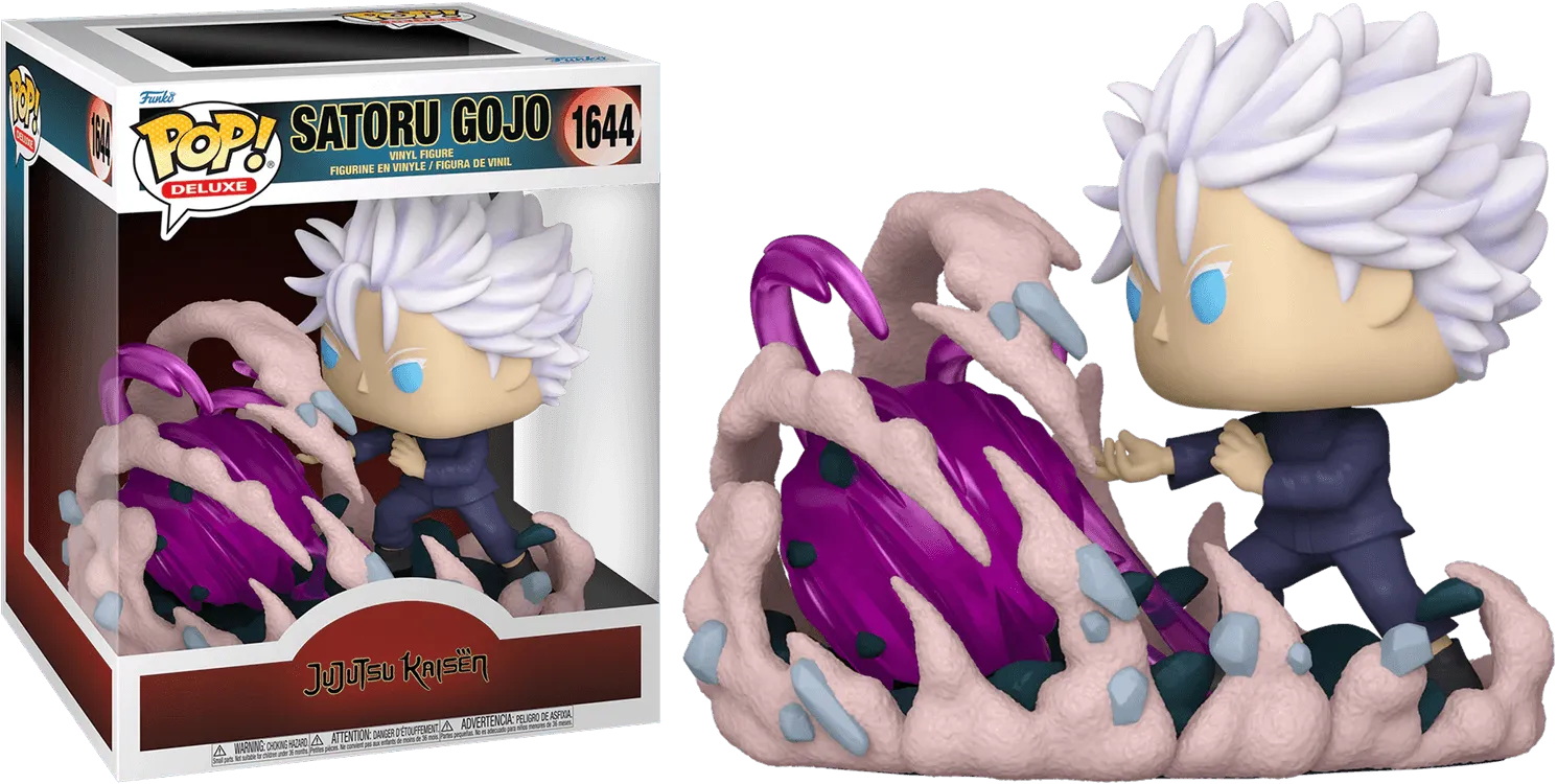 FUN80284 Jujutsu Kaisen - Saroru Gojo using Hollow Technique: Purple Pop! Deluxe - Funko TBA - Titan Pop Culture