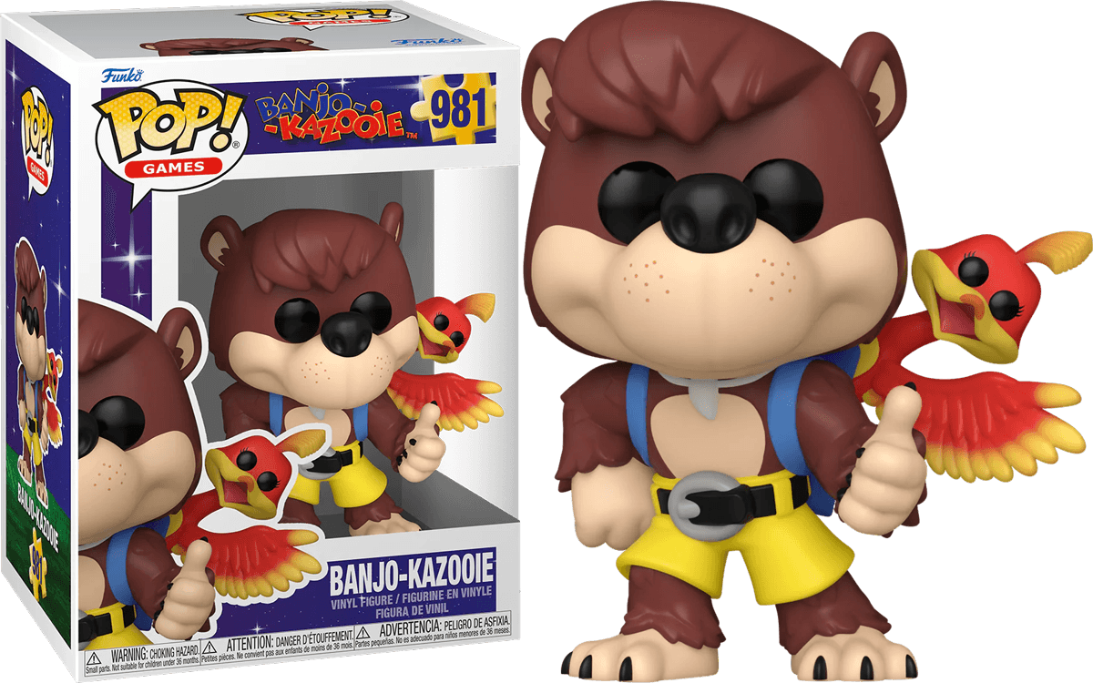 FUN80285 Banjo Kazooie - Banjo with Kazooie Pop! Vinyl - Funko - Titan Pop Culture