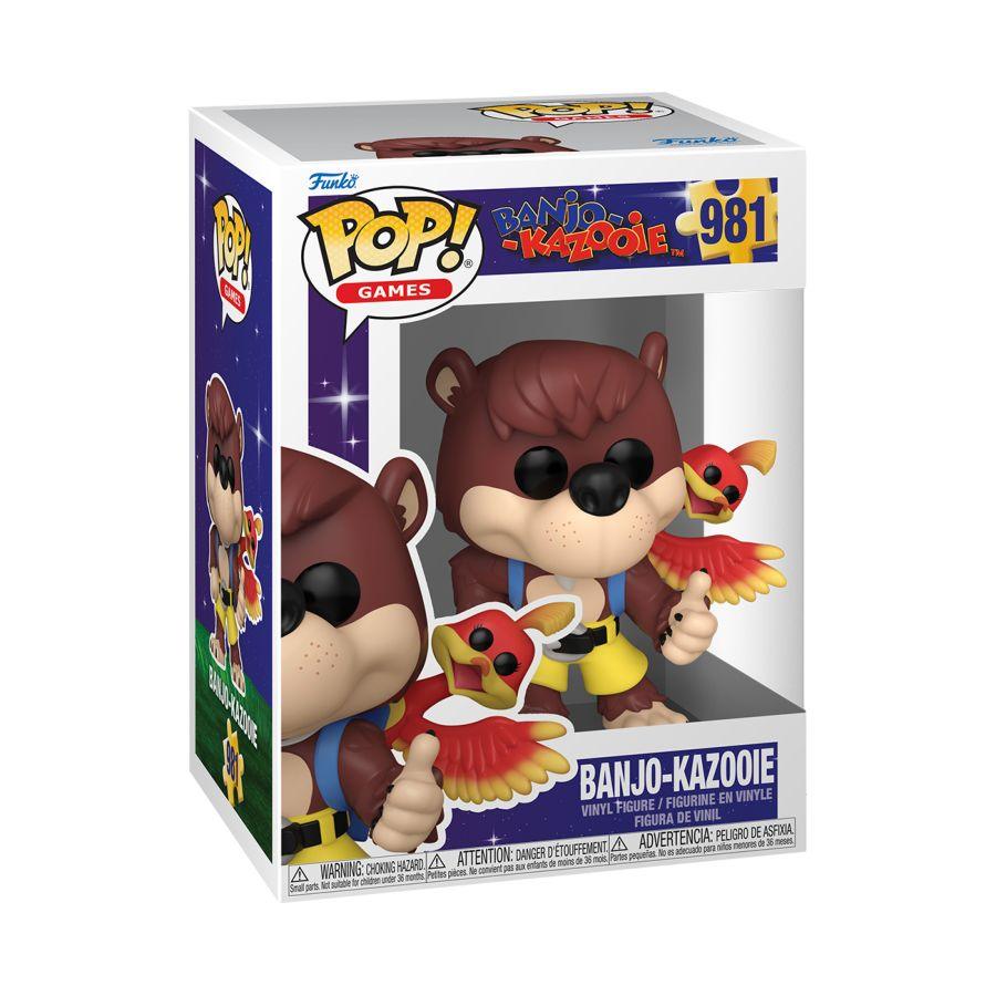 FUN80285 Banjo Kazooie - Banjo with Kazooie Pop! Vinyl - Funko - Titan Pop Culture