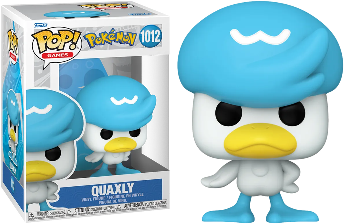 FUN80287 + FUN80288 + FUN80289 Pokemon - Alolan Raichu, Mimikyu & Quaxly Pop! Vinyl Bundle (Set of 3) - Funko - Titan Pop Culture