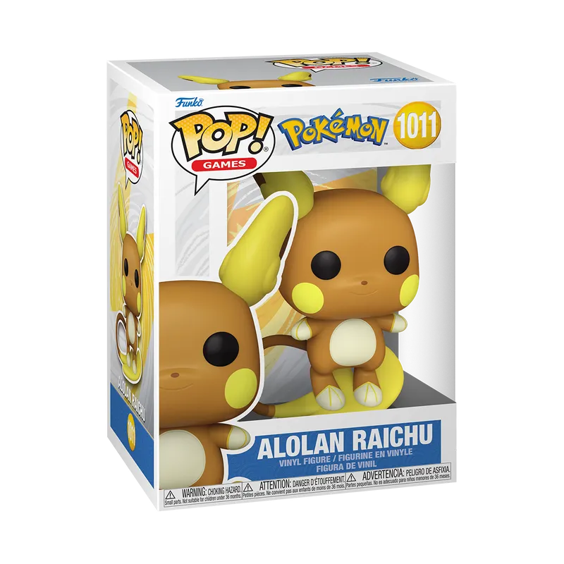 Pokémon - Raichu de Alola Pop! Vinilo [RS]