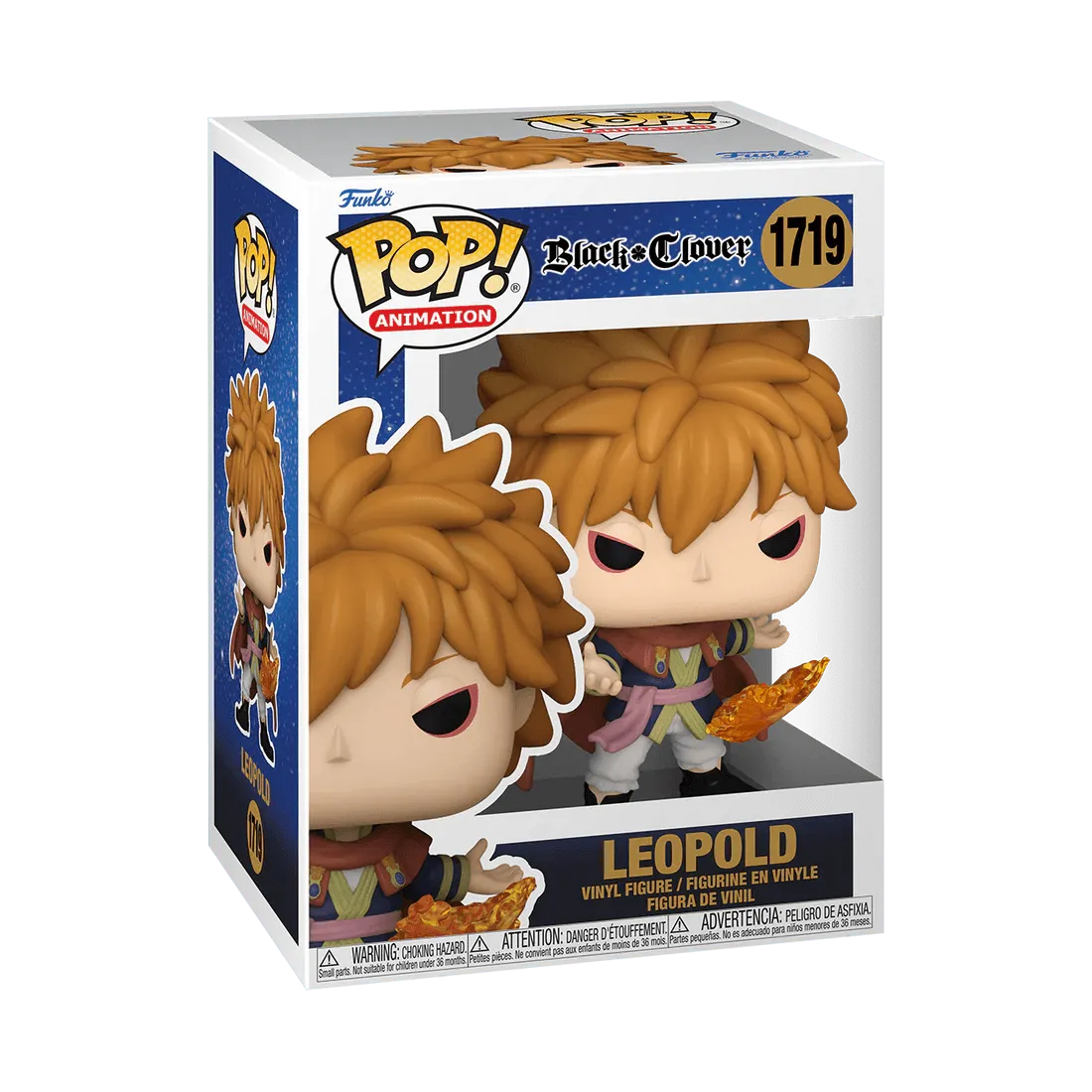 FUN80294 Black Clover - Leopold Vermillion Pop! Vinyl - Funko - Titan Pop Culture