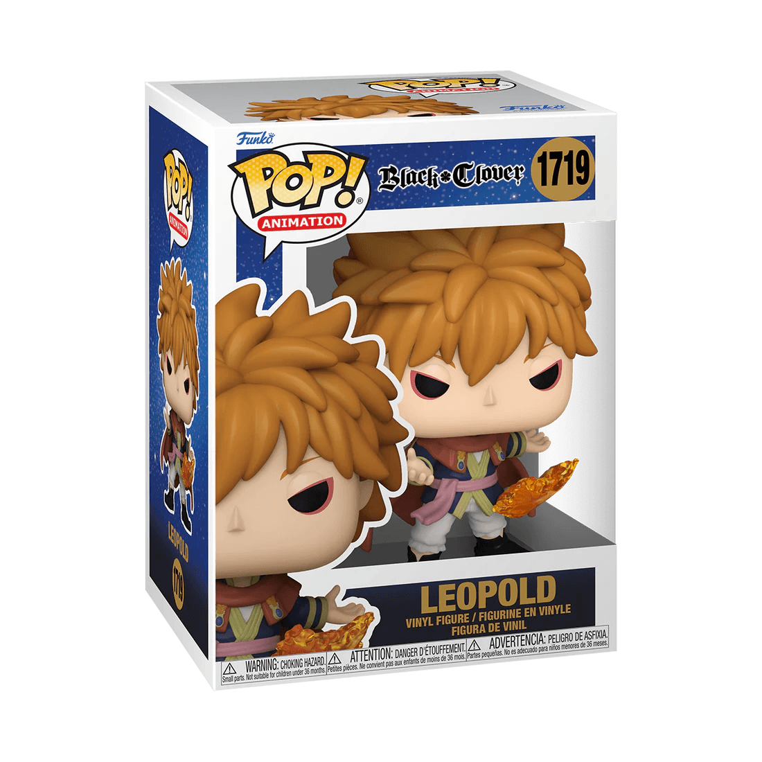 FUN80294 Black Clover - Leopold Vermillion Pop! Vinyl - Funko - Titan Pop Culture