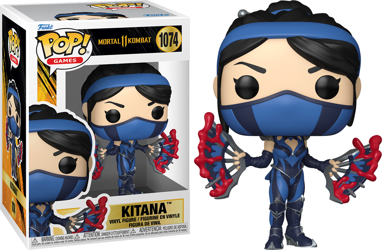 FUN80304 Mortal Kombat 11 - Kitana Fatality Pop! Vinyl - Funko - Titan Pop Culture