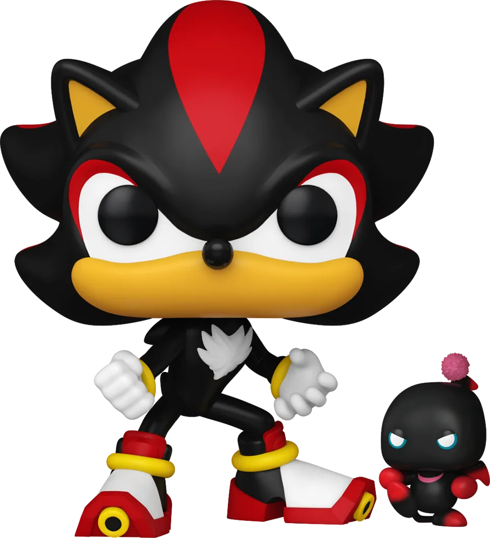 FUN80308 Sonic the Hedgehog - Shadow with Dark Chao Pop! Vinyl - Funko - Titan Pop Culture