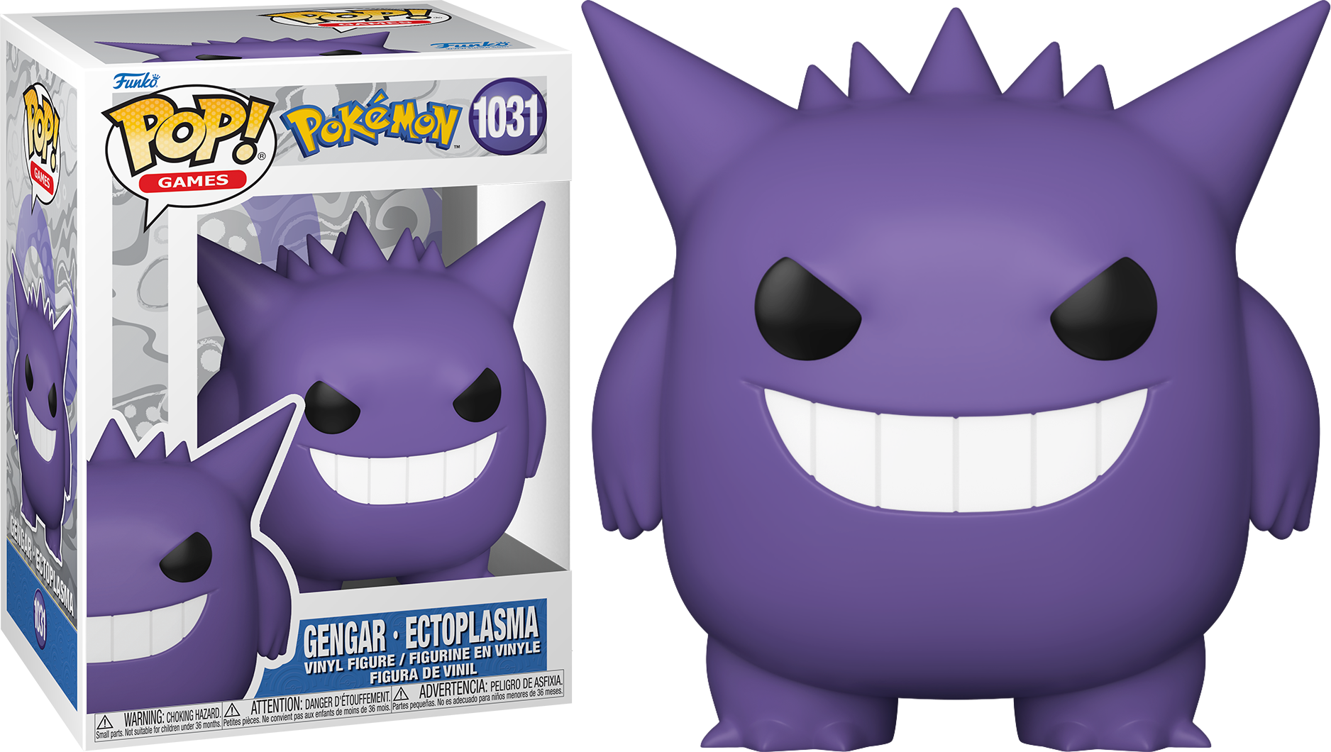 FUN80311 Pokemon - Gengar Pop! Vinyl - Funko - Titan Pop Culture