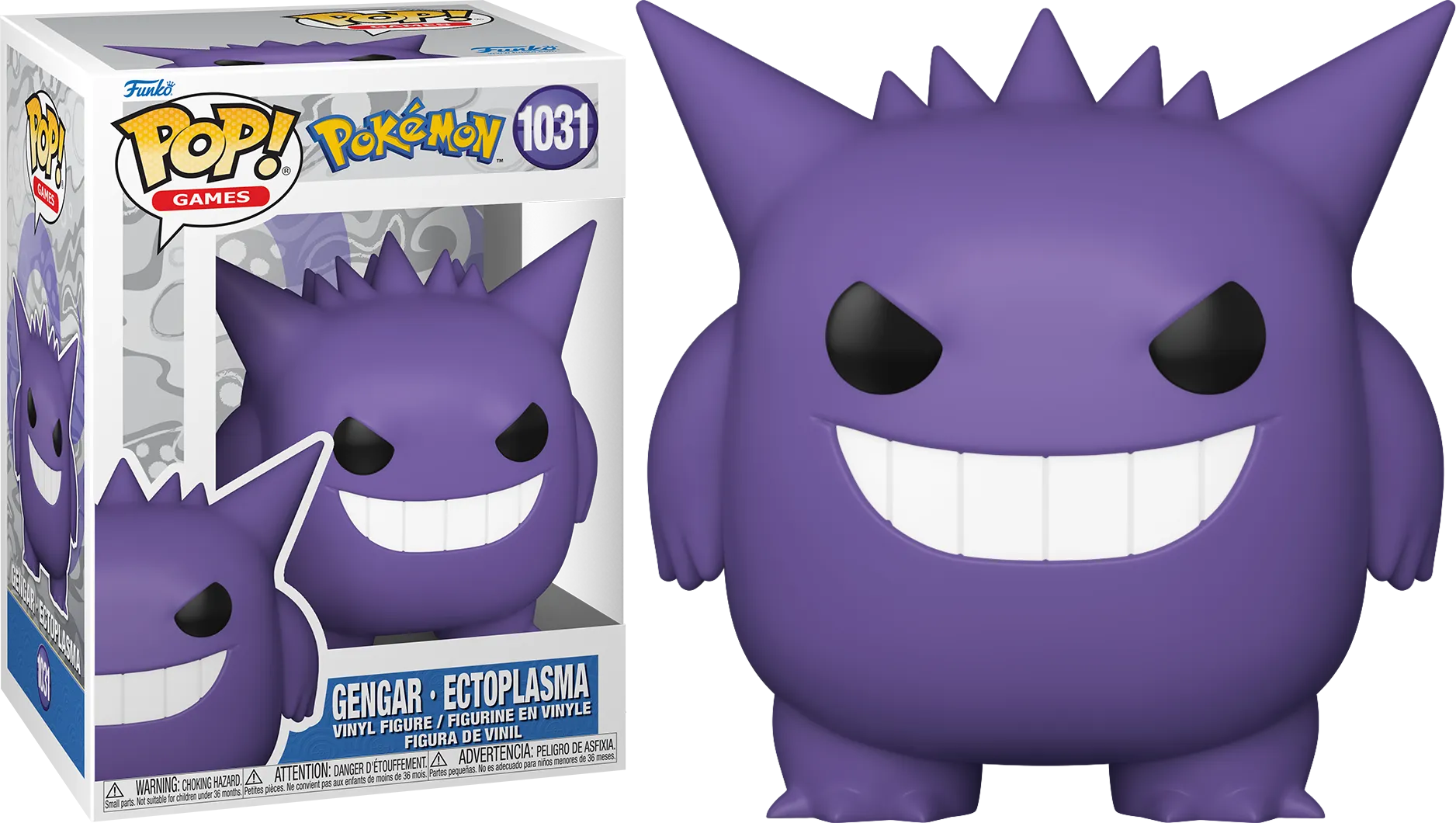 FUN80311 Pokemon - Gengar Pop! Vinyl - Funko - Titan Pop Culture