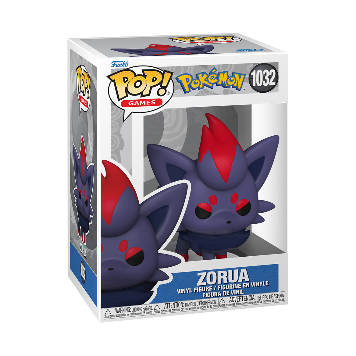 FUN80312 Pokemon - Zorua Pop! Vinyl - Funko - Titan Pop Culture