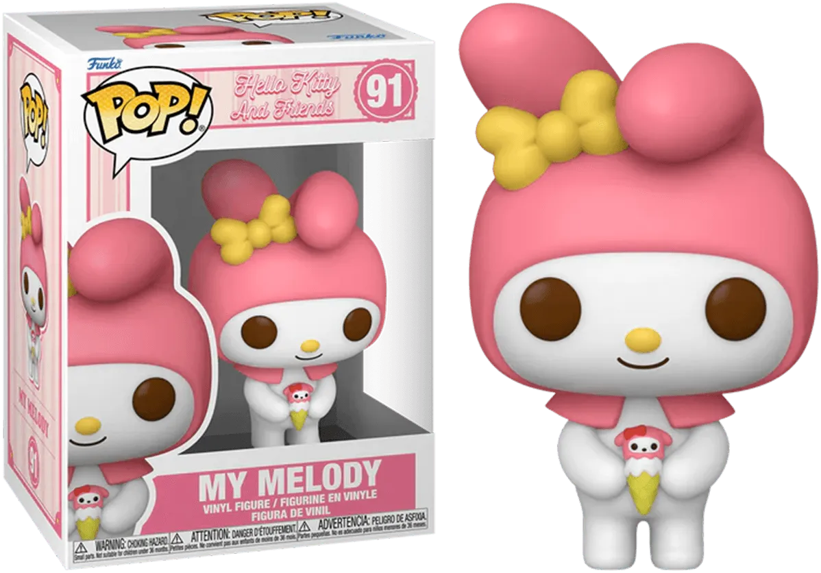 FUN80316 Hello Kitty - My Melody Pop! Vinyl - Funko - Titan Pop Culture