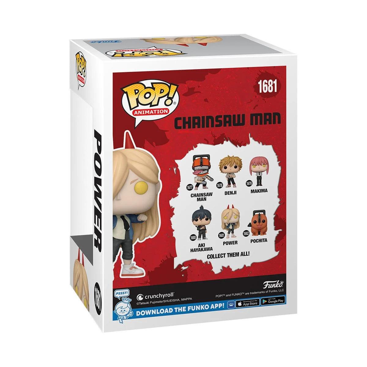 FUN80323 Chainsaw Man - Power Pop! Vinyl - Funko - Titan Pop Culture