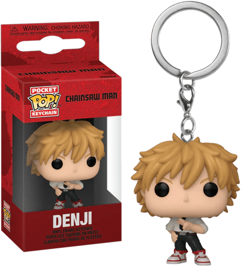 FUN80325 Chainsaw Man - Denji Pop! Keychain - Funko - Titan Pop Culture