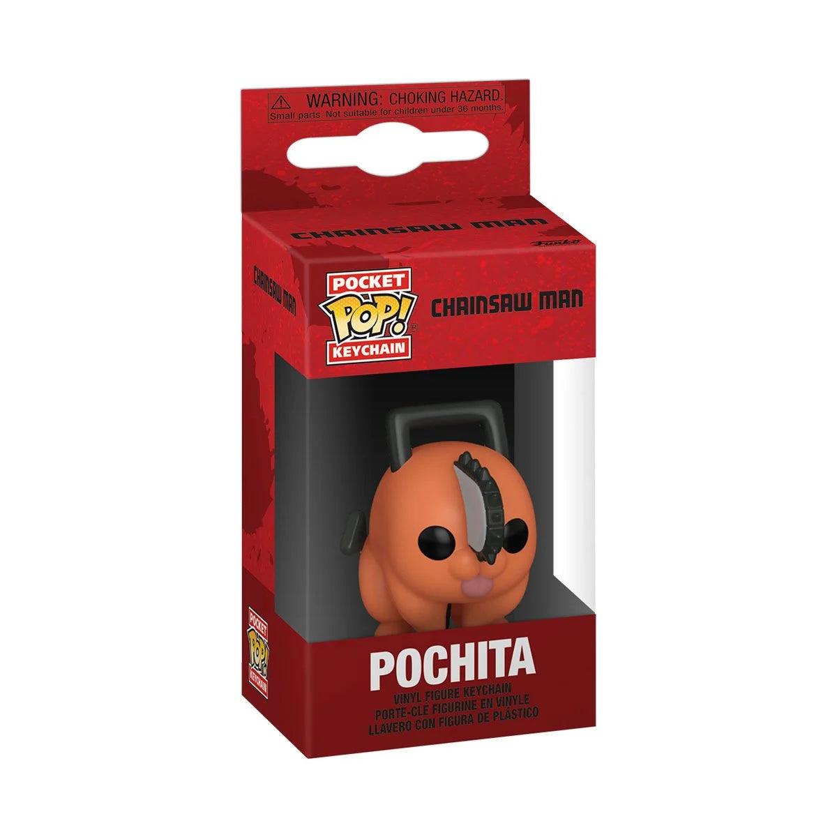 FUN80326 Chainsaw Man - Pochita Pop! Keychain - Funko TBA - Titan Pop Culture