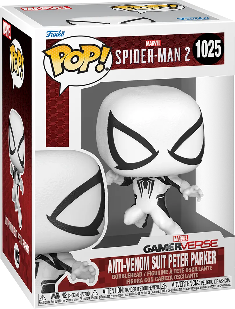 FUN80327 Spider-Man 2 (VG 2023) - Anti-Venom Suit Peter Parker Pop! Vinyl - Funko - Titan Pop Culture