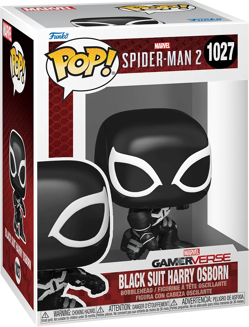 FUN80328 Spider-Man 2 (VG 2023) - Black Suit Harry Osborn Pop! Vinyl - Funko - Titan Pop Culture