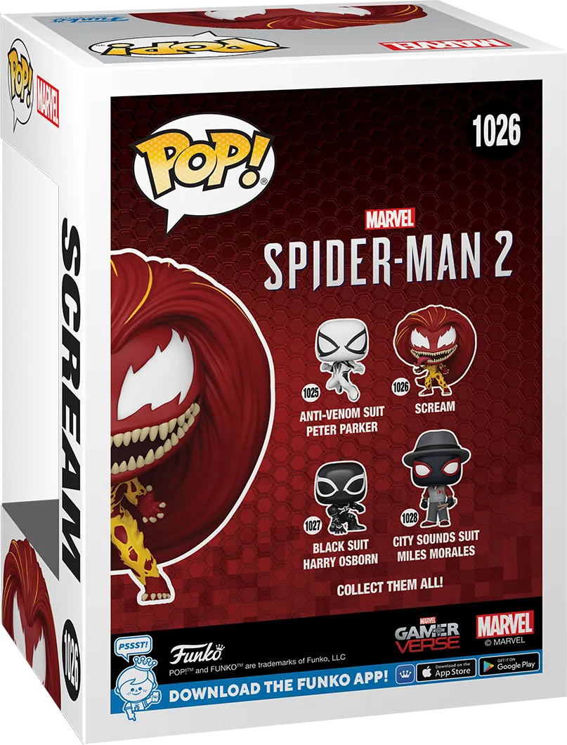 FUN80329 Spider-Man 2 (VG 2023) - Scream Pop! Vinyl - Funko - Titan Pop Culture