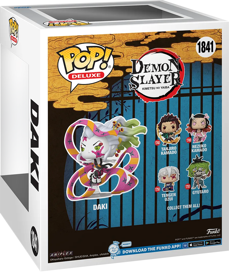 FUN80331 Demon Slayer - Daki Pop! Deluxe - Funko - Titan Pop Culture