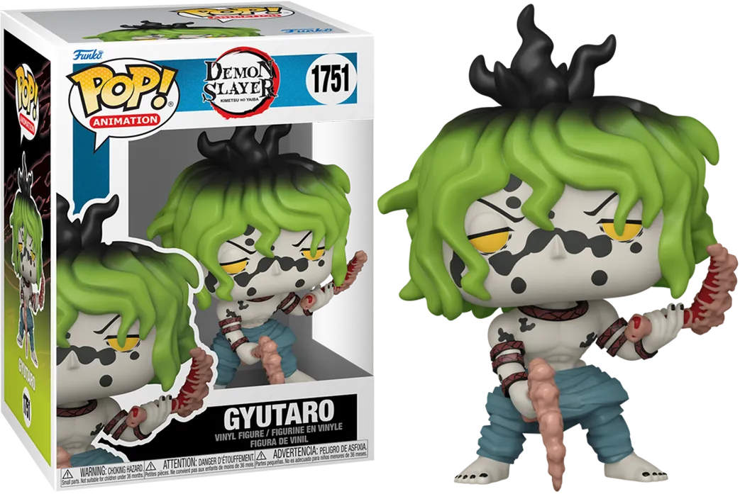 FUN80332 Demon Slayer - Gyutaro Pop! Vinyl - Funko - Titan Pop Culture