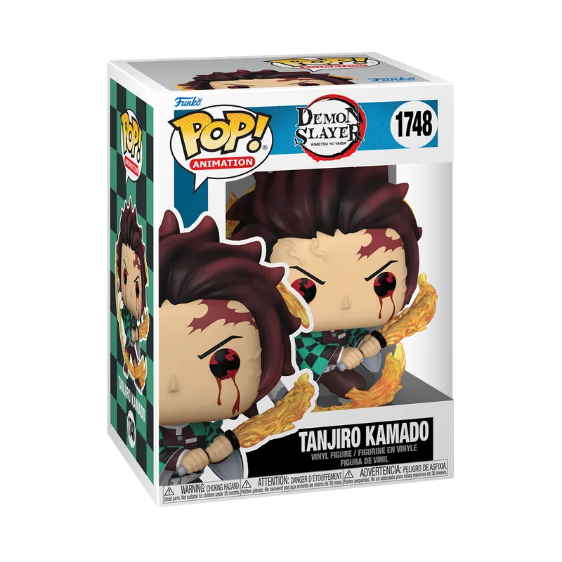 FUN80334 Demon Slayer - Tanjiro Kamado (Sun Breathing) Pop! Vinyl - Funko - Titan Pop Culture