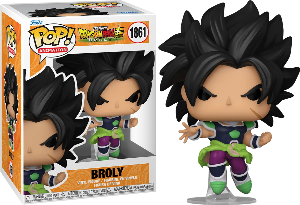 FUN80359 Dragon Ball Super: Broly - Broly Pop! Vinyl - Funko - Titan Pop Culture