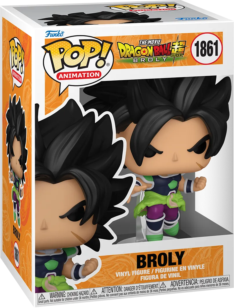 FUN80359 Dragon Ball Super: Broly - Broly Pop! Vinyl - Funko - Titan Pop Culture