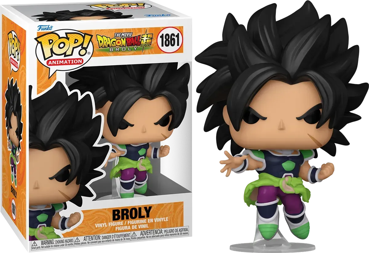 FUN80359 Dragon Ball Super: Broly - Broly Pop! Vinyl - Funko - Titan Pop Culture