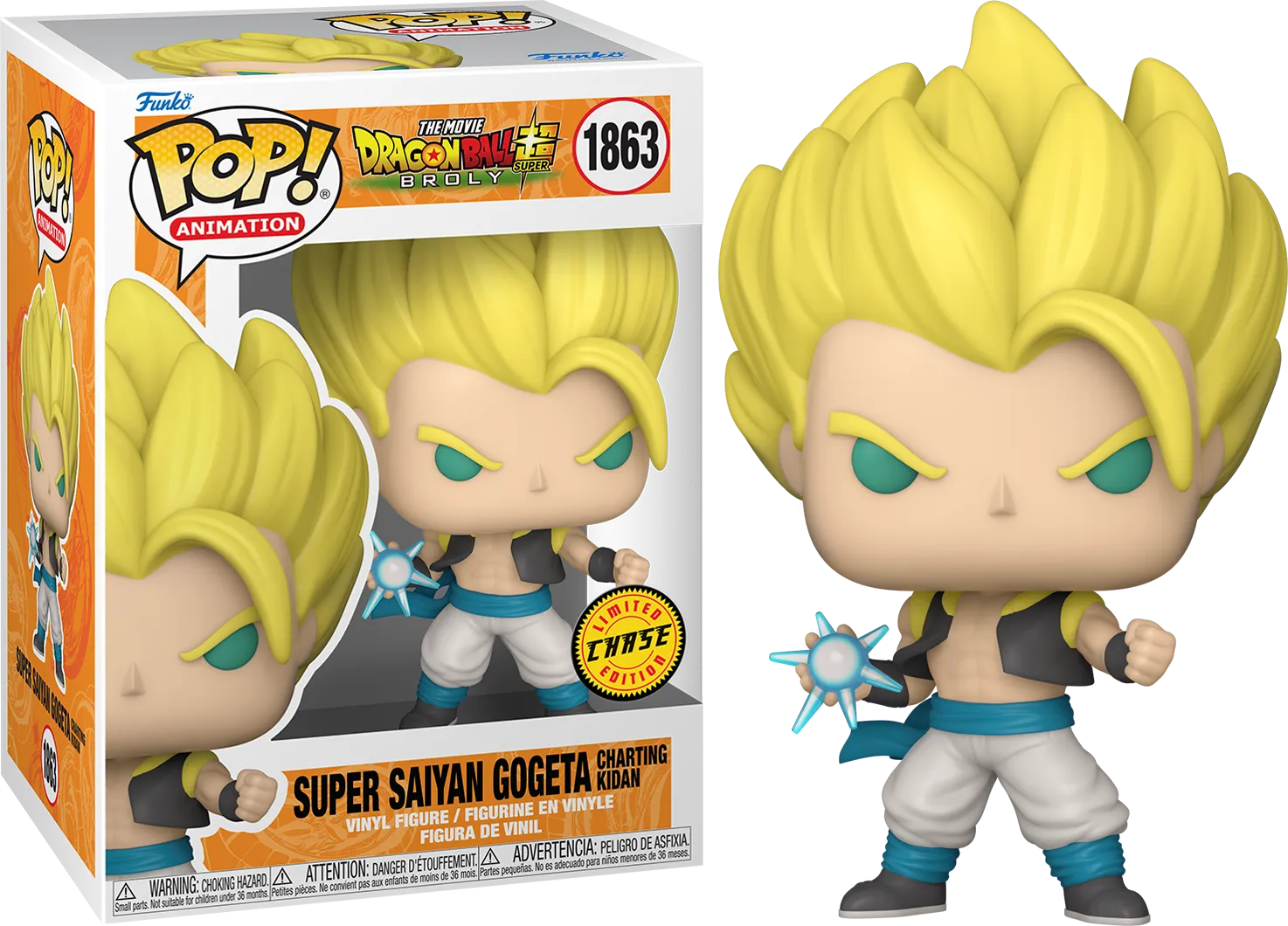 FUN80361 Dragon Ball Super: Broly - Gogeta (with chase) Pop! Vinyl - Funko - Titan Pop Culture