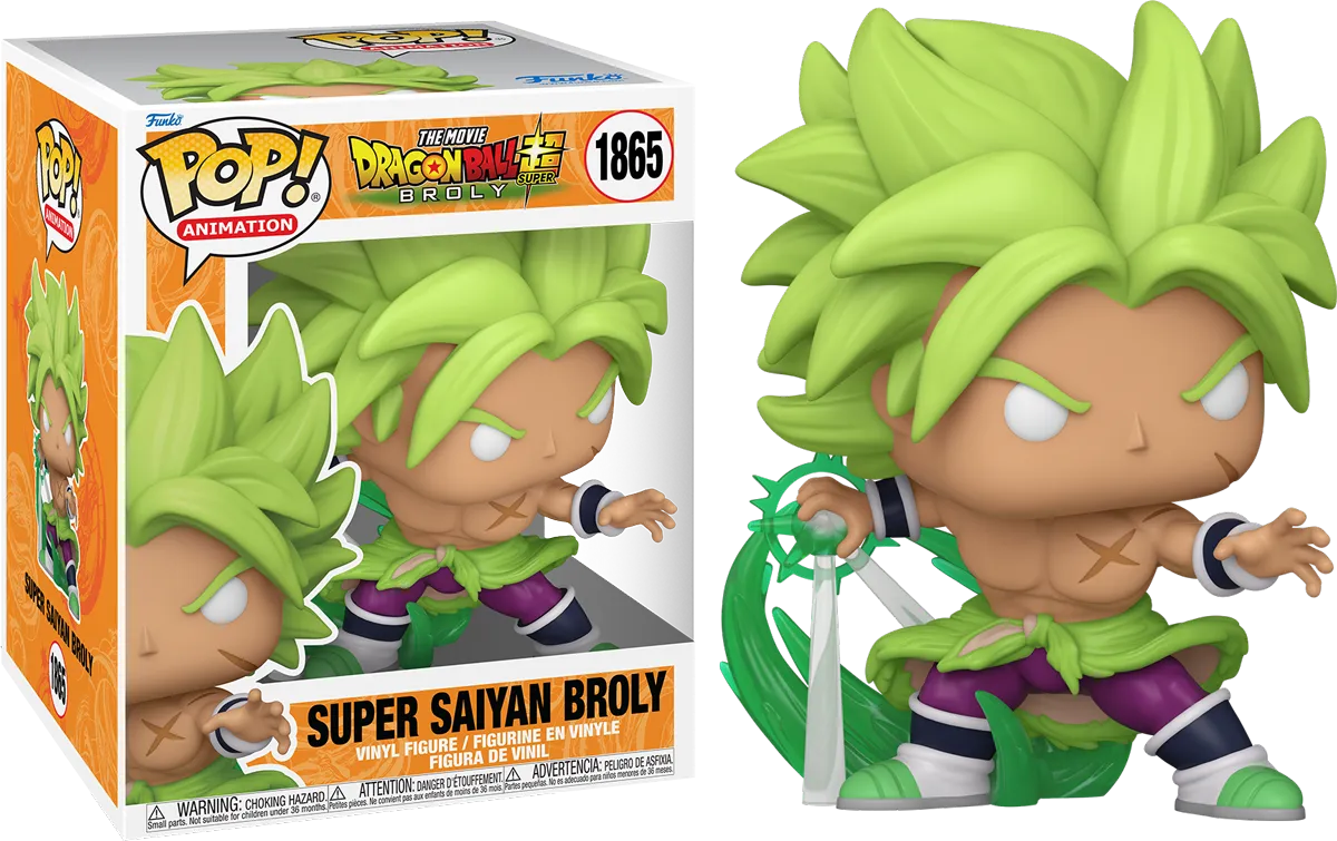 FUN80363 Dragon Ball Super: Broly - Super Saiyan Broly 6" Pop! Vinyl - Funko - Titan Pop Culture