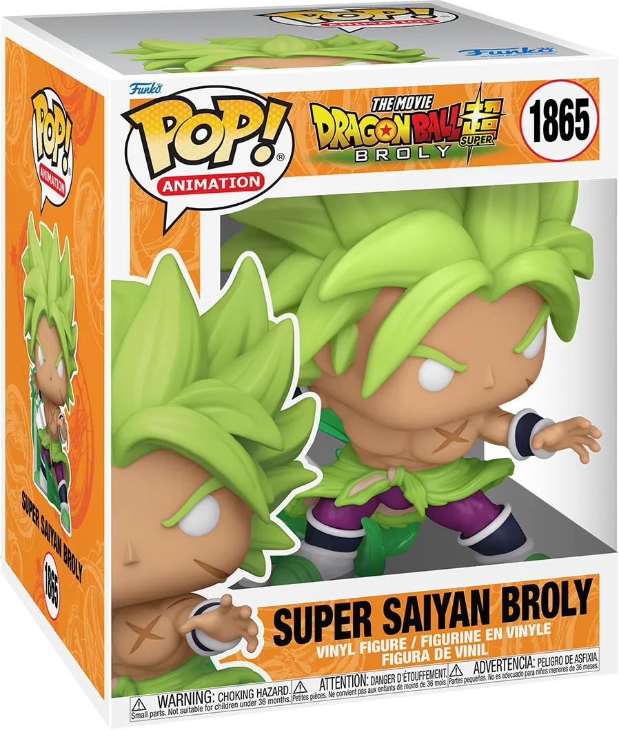 FUN80363 Dragon Ball Super: Broly - Super Saiyan Broly 6" Pop! Vinyl - Funko - Titan Pop Culture