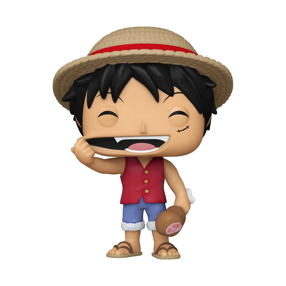 FUN80365 One Piece - Monkey D. Luffy with Meat Pop! Vinyl - Funko - Titan Pop Culture