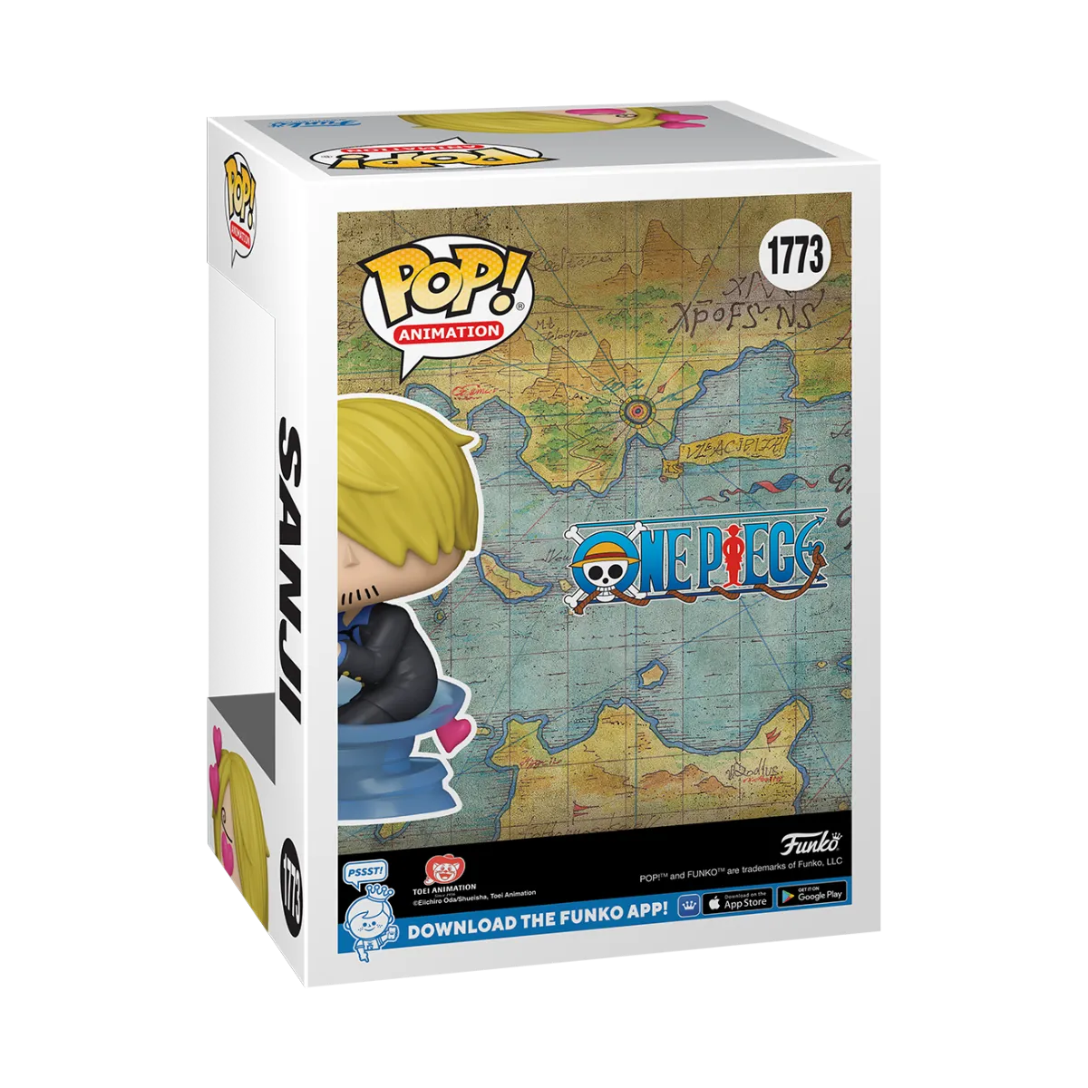 FUN80367 One Piece - Sanji in Love Pop! Vinyl - Funko - Titan Pop Culture