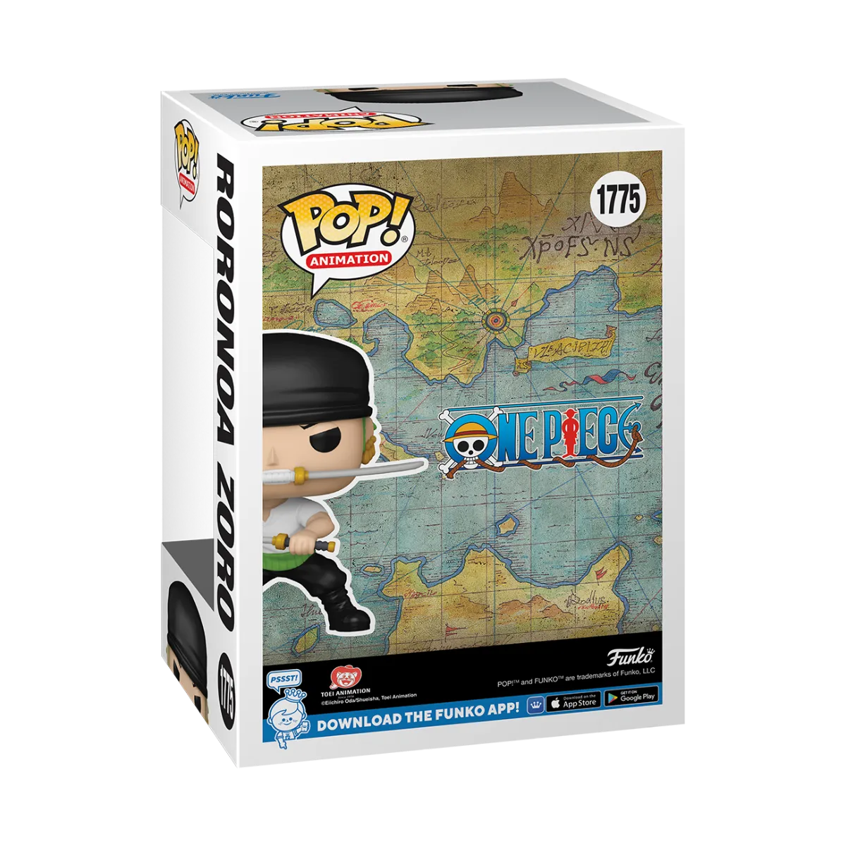 FUN80369 One Piece - Roronoa Zoro (Two Sword Style) (with chase) Pop! Vinyl - Funko - Titan Pop Culture