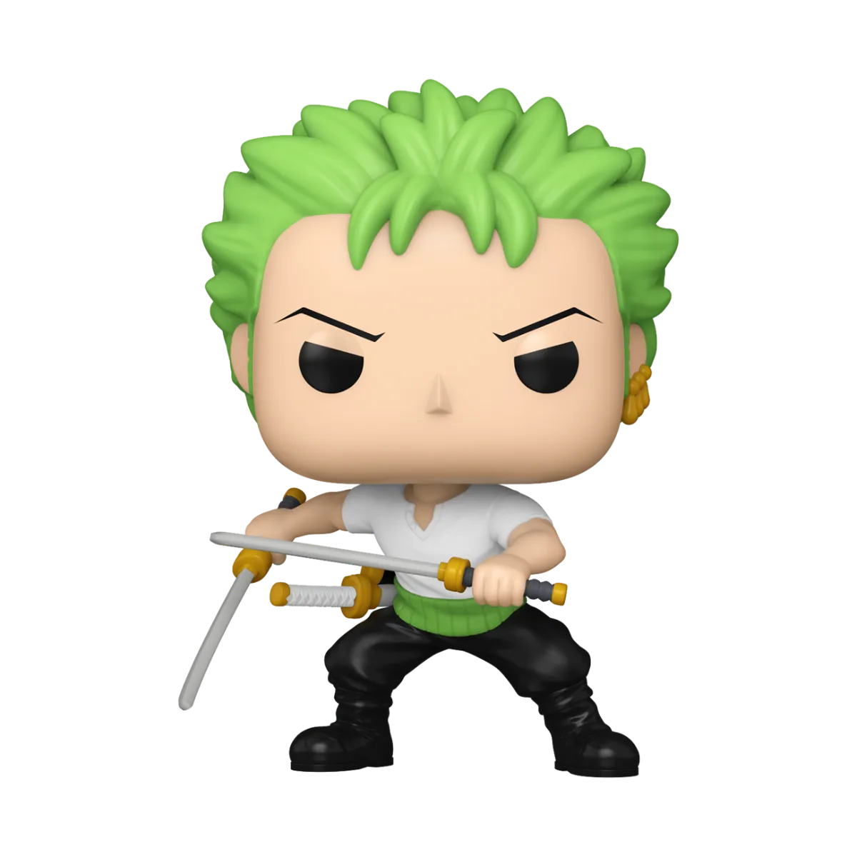 FUN80369BUNDLE One Piece - Roronoa Zoro (Two Sword Style) Pop! Vinyl - Chase Bundle / Case - Funko - Titan Pop Culture