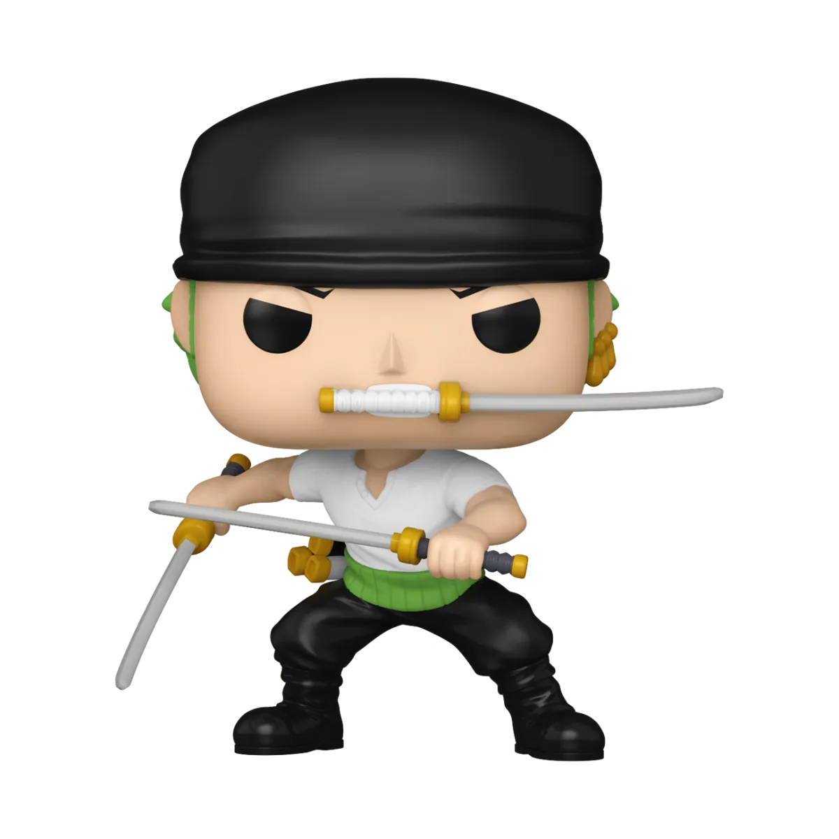 FUN80369BUNDLE One Piece - Roronoa Zoro (Two Sword Style) Pop! Vinyl - Chase Bundle / Case - Funko - Titan Pop Culture