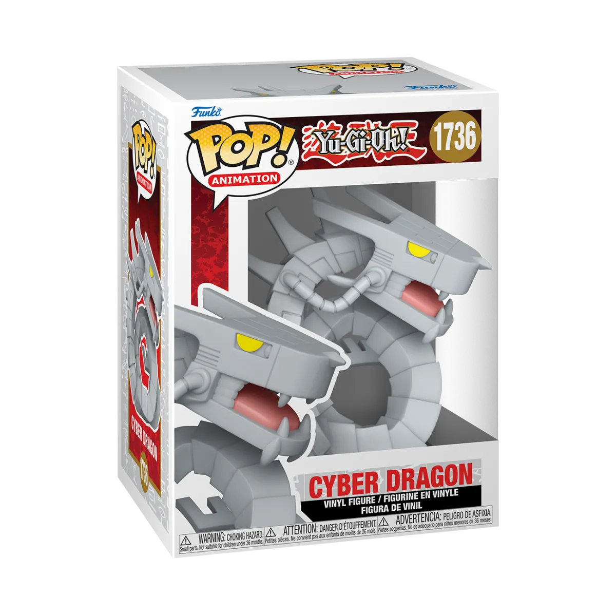 FUN80376 Yu-Gi-Oh! - Cyber Dragon Pop! Vinyl - Funko - Titan Pop Culture