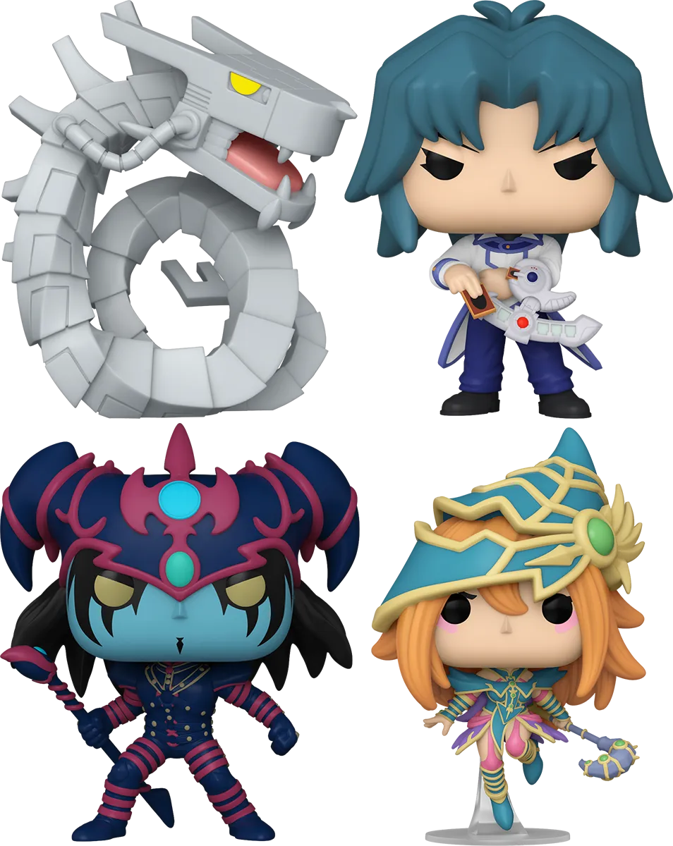 FUN80376 + FUN80377 + FUN80378 + FUN80379 Yu-Gi-Oh! - Duel Monsters Pop! Vinyl Bundle (Set of 4) - Funko - Titan Pop Culture