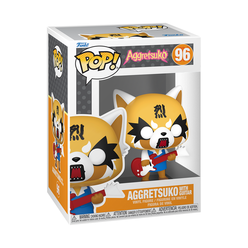 FUN80391 Aggretsuko - Aggretsuko with Guitar Pop! Vinyl - Funko - Titan Pop Culture