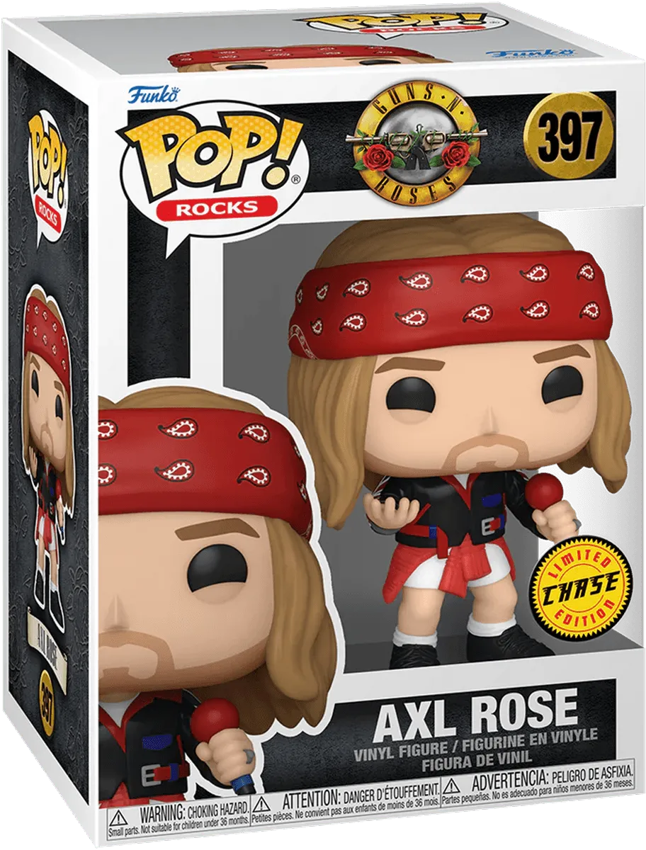 FUN80482 Guns N Roses - Axel Rose (1992) Pop! Vinyl - Funko - Titan Pop Culture