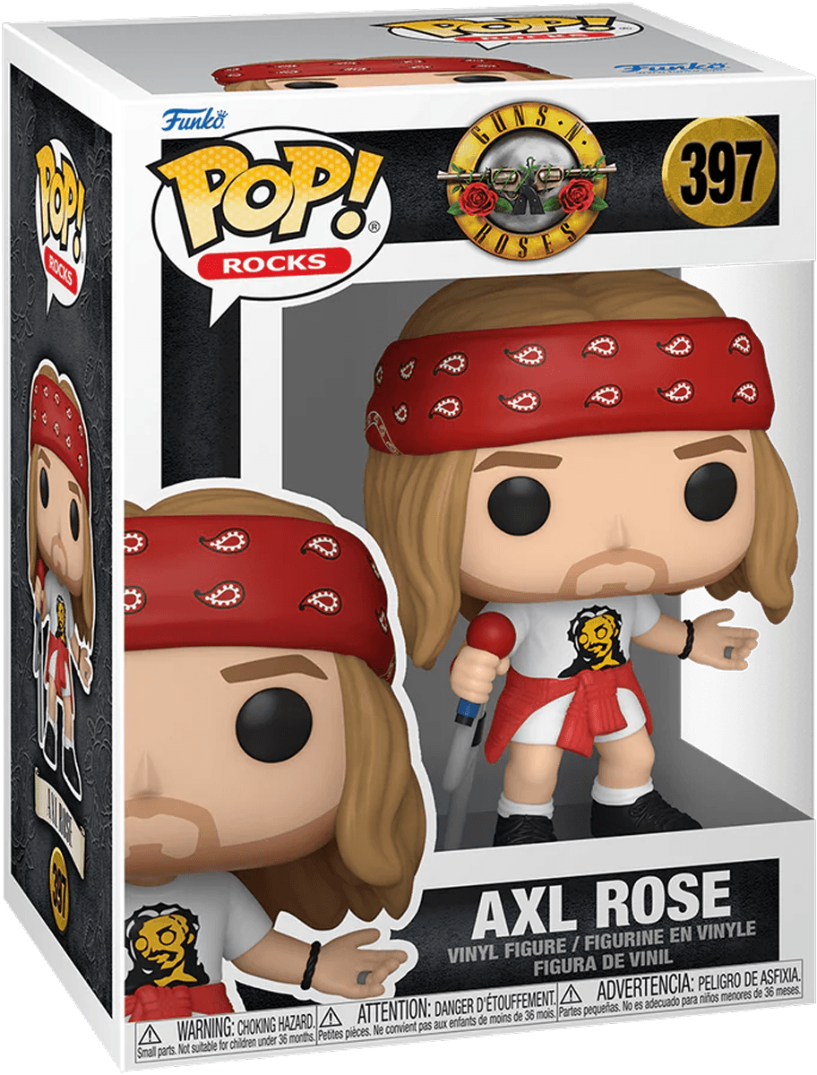 FUN80482 Guns N Roses - Axel Rose (1992) Pop! Vinyl - Funko - Titan Pop Culture