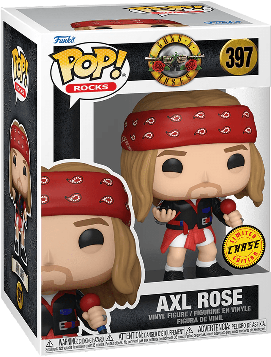 FUN80482 Guns N Roses - Axel Rose (1992) Pop! Vinyl - Funko - Titan Pop Culture