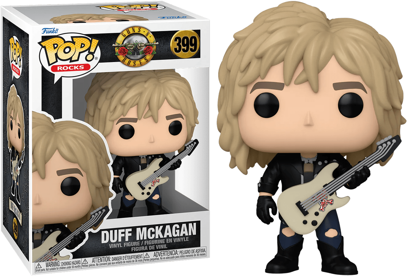 FUN80484 + FUN80483 + FUN80482 Guns N' Roses - Appetite for Destruction (with chase) Pop! Vinyl Bundle (Set of 3) - Funko - Titan Pop Culture