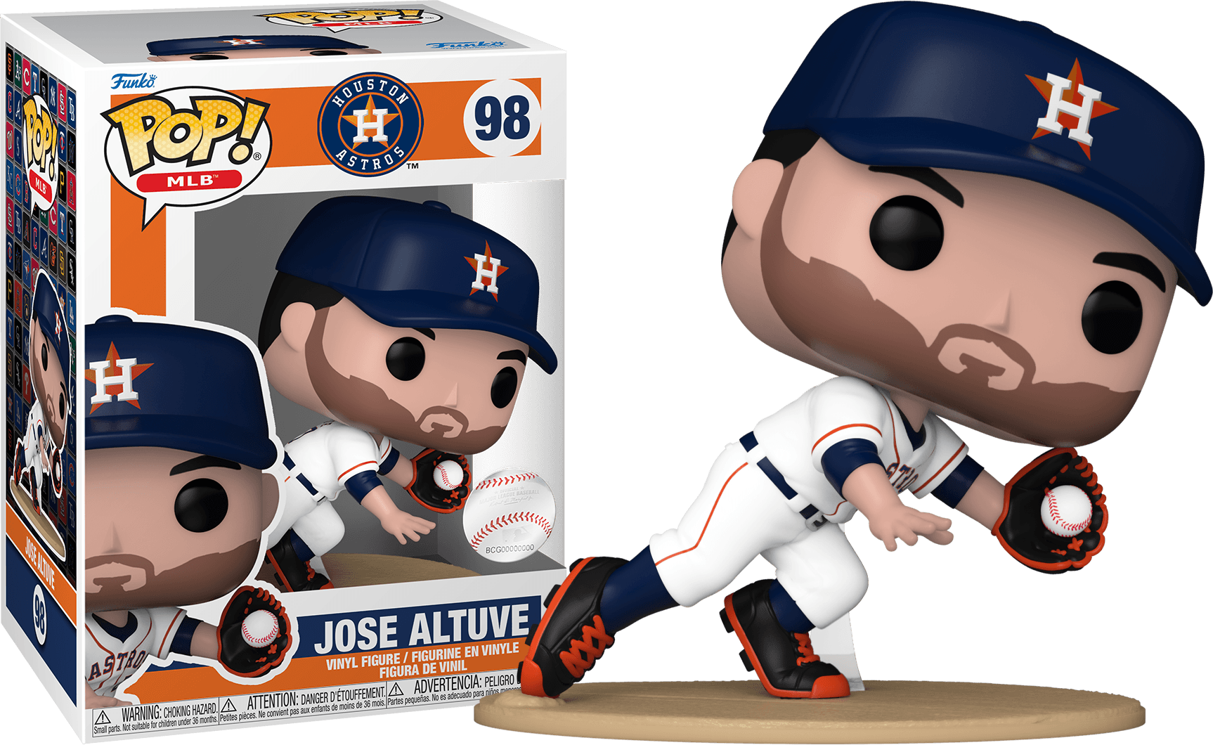 FUN80557 MLB: Astros - Jose Altuve (catching) Pop! Vinyl - Funko - Titan Pop Culture