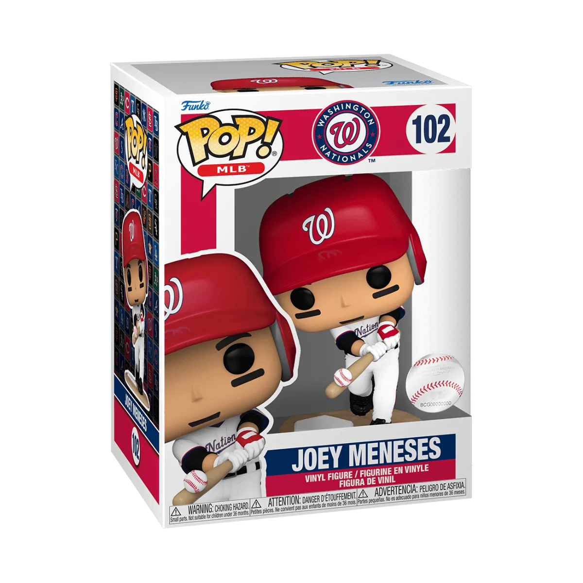 FUN80561 MLB: Nationals - Joey Meneses Pop! Vinyl - Funko - Titan Pop Culture