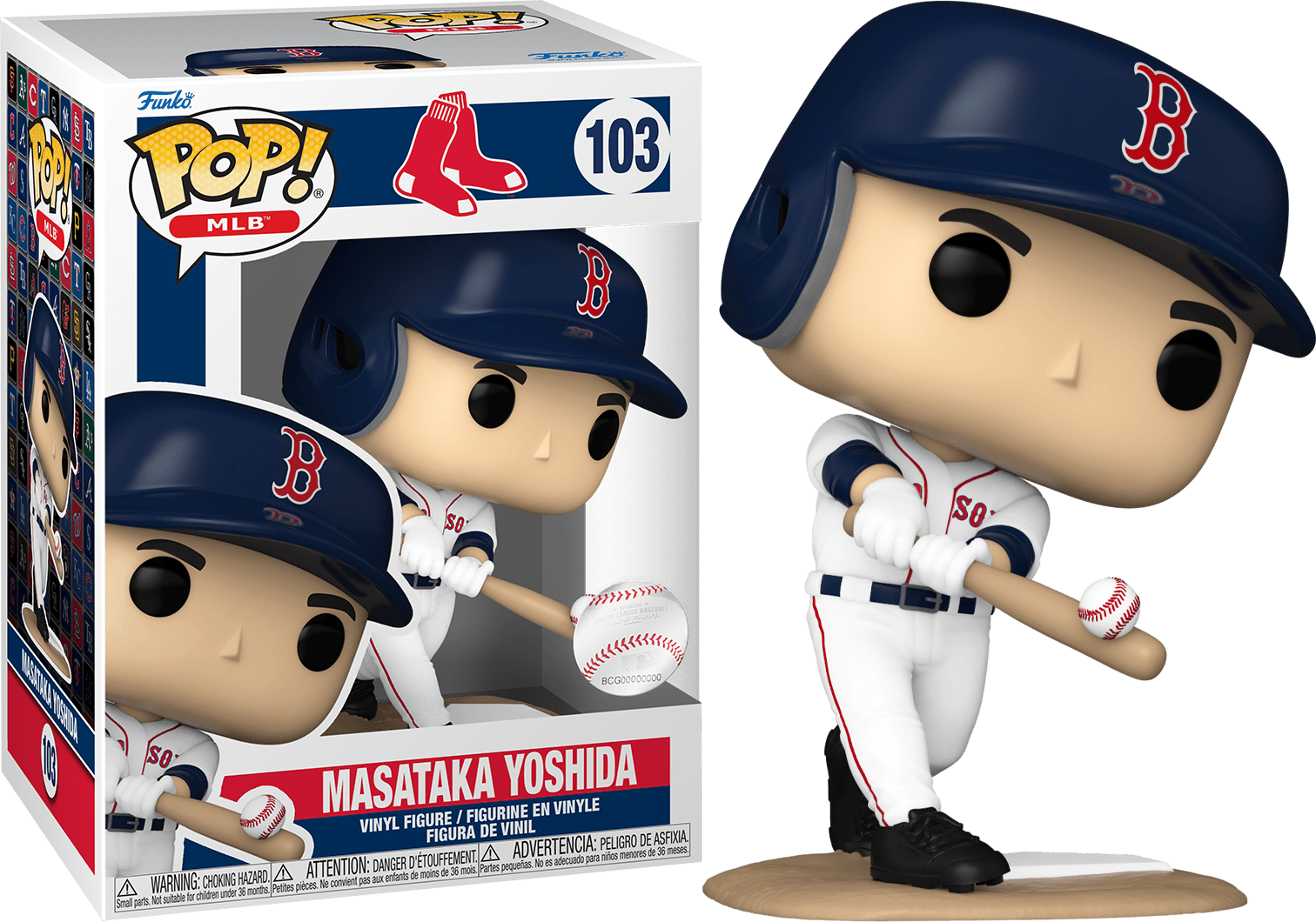 FUN80562 MLB: Red Sox - Masataka Yoshida Pop! Vinyl - Funko - Titan Pop Culture